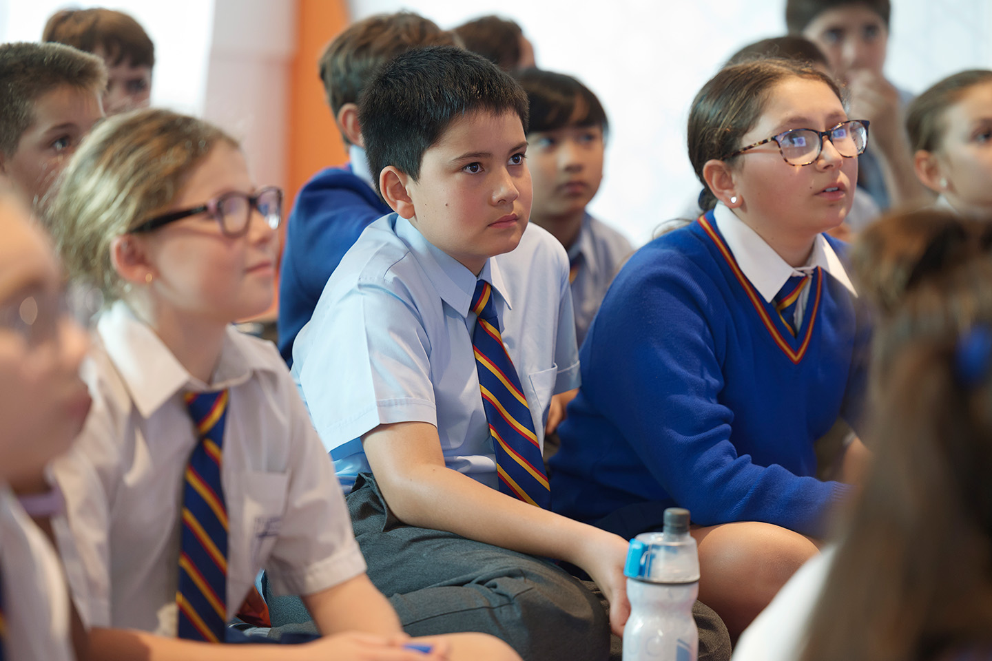 Kids in the discovery centre