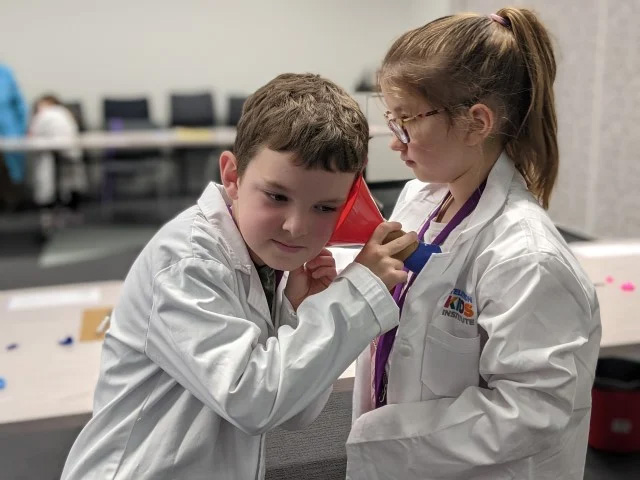 kids in a classroom