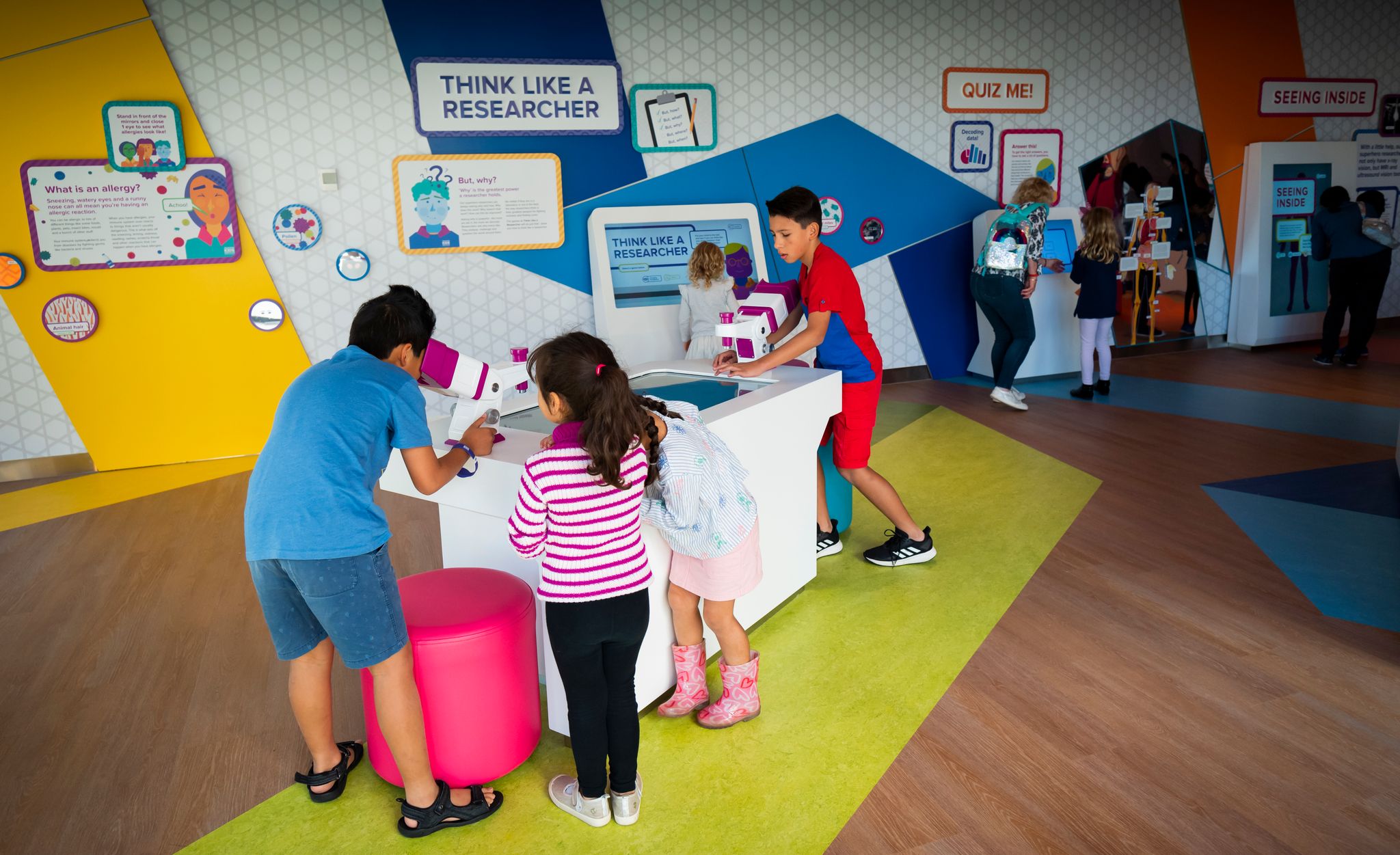 students in a classroom