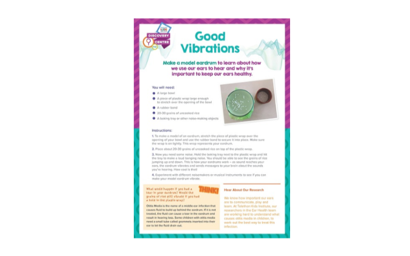 Good Vibrations Activity