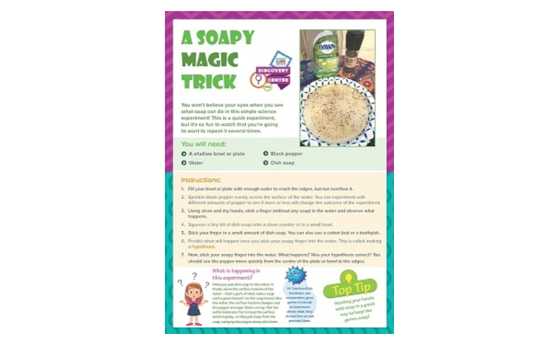 A Soapy Magic Trick PDF