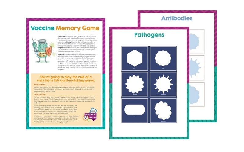 Vaccine Memory Game PDF